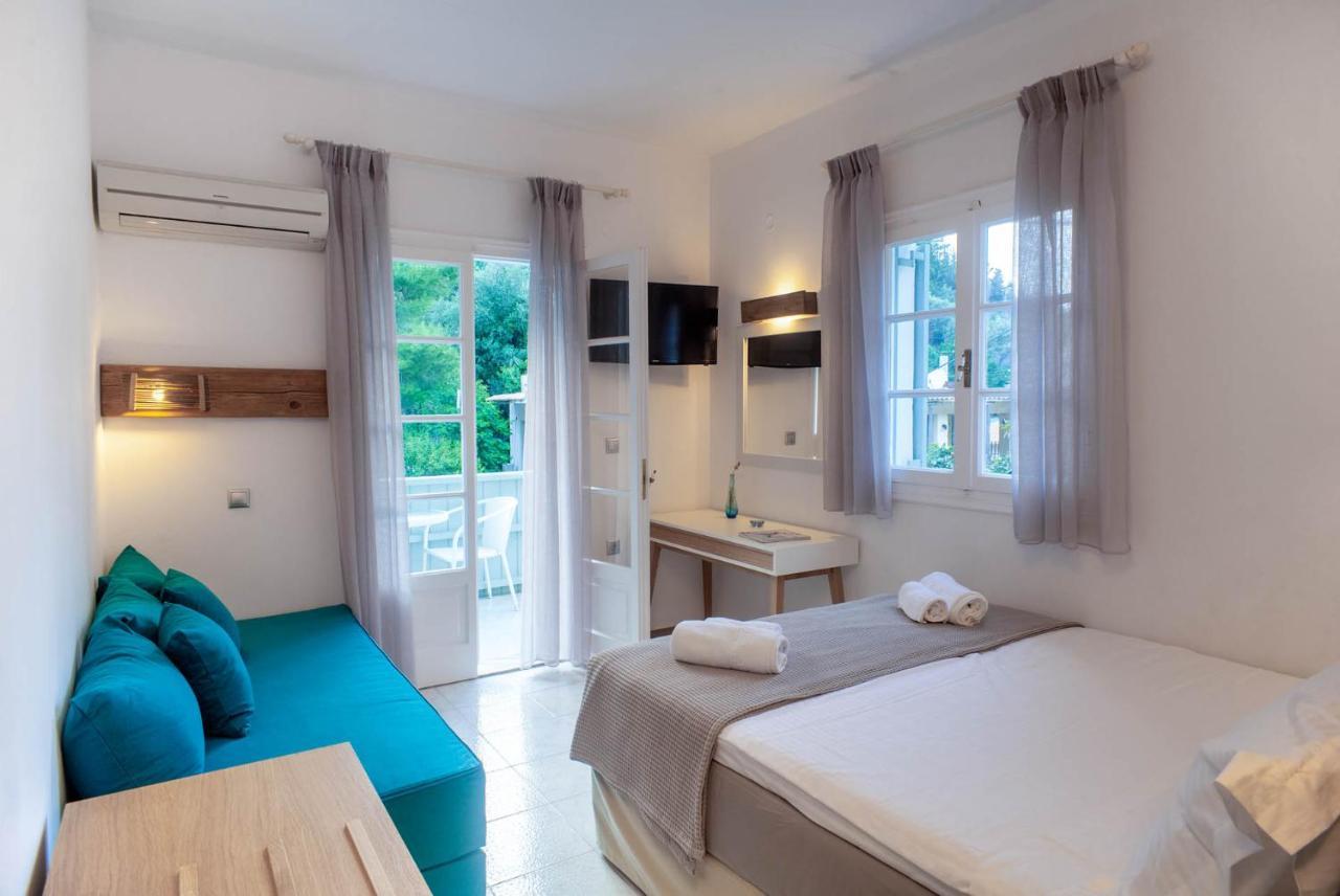 Nefeli Hotel Ayios Nikitas Bagian luar foto